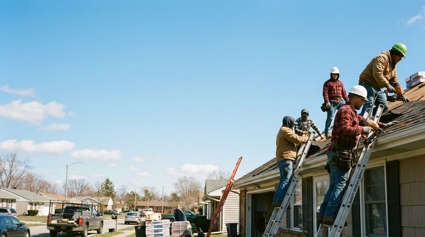 Roofing in Clarklake, MI near me